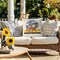 Summer Pillow Covers 18x18 Inch Funny Gnome Throw Pillow Case Summer Cushion Case for Home Sofa Living Room Farmhouse Decorations